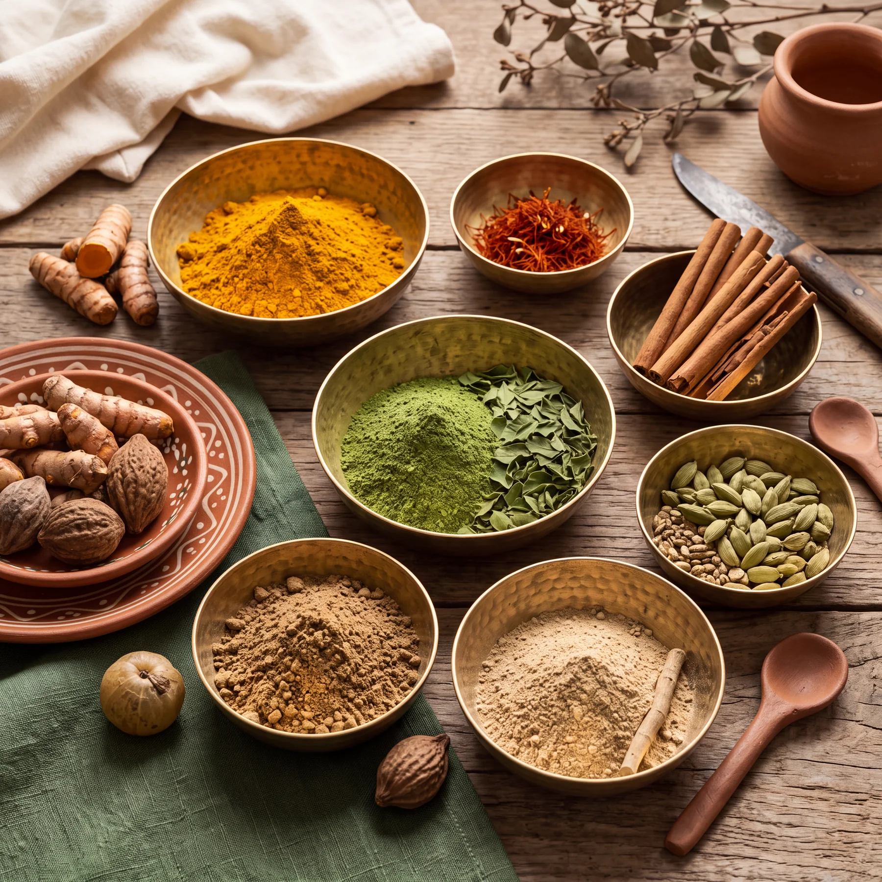 The Ayurvedic pantry