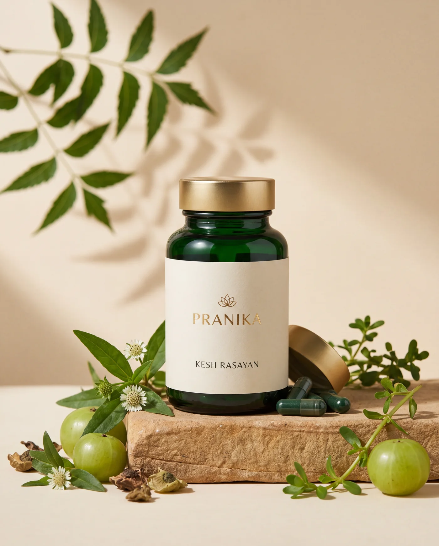 Kesh Rasayan Capsules — Pranika Ayurveda