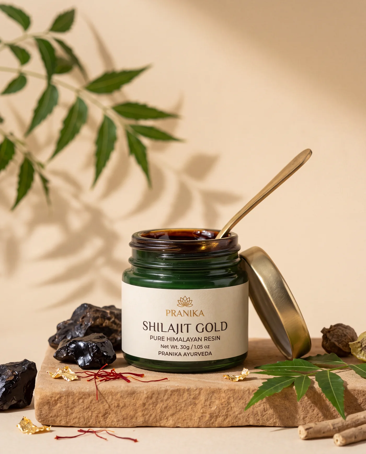Shilajit Gold Resin — Pranika Ayurveda