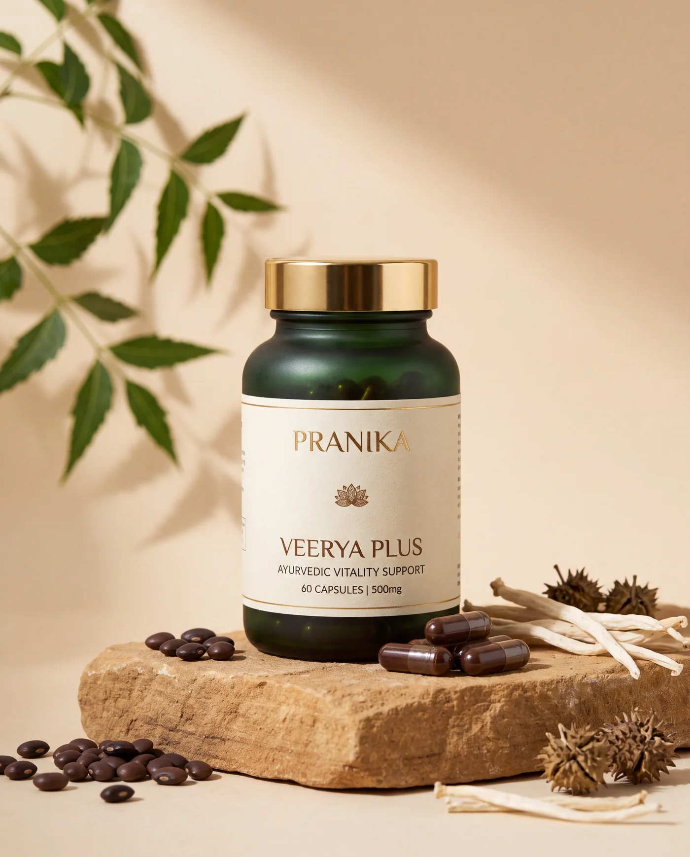 Veerya Plus Stamina Capsules — Pranika Ayurveda